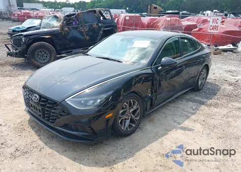 2021 Hyundai Sonata Sel from USA, damaged, VIN 5NPEL4JA8MH078403